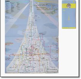 Paris train rail map