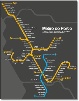 Porto Chris Smere 2020 Metro_do_Porto Portugal rail train map