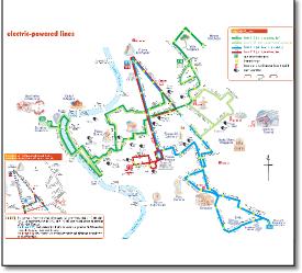 Italy train rail network map