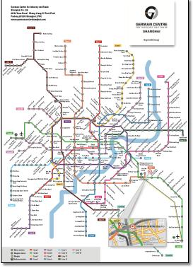 Beijing subway map  