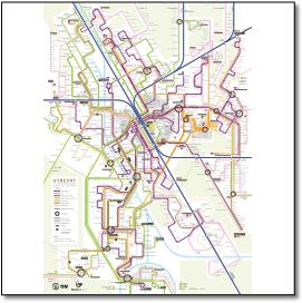 Utrecht metro map