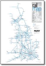 Grreat Britain passenger rail map 2000