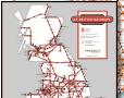 UK train map / diary size