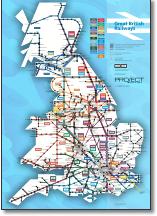 UK train map TOCs