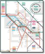 London Overground rail / train map