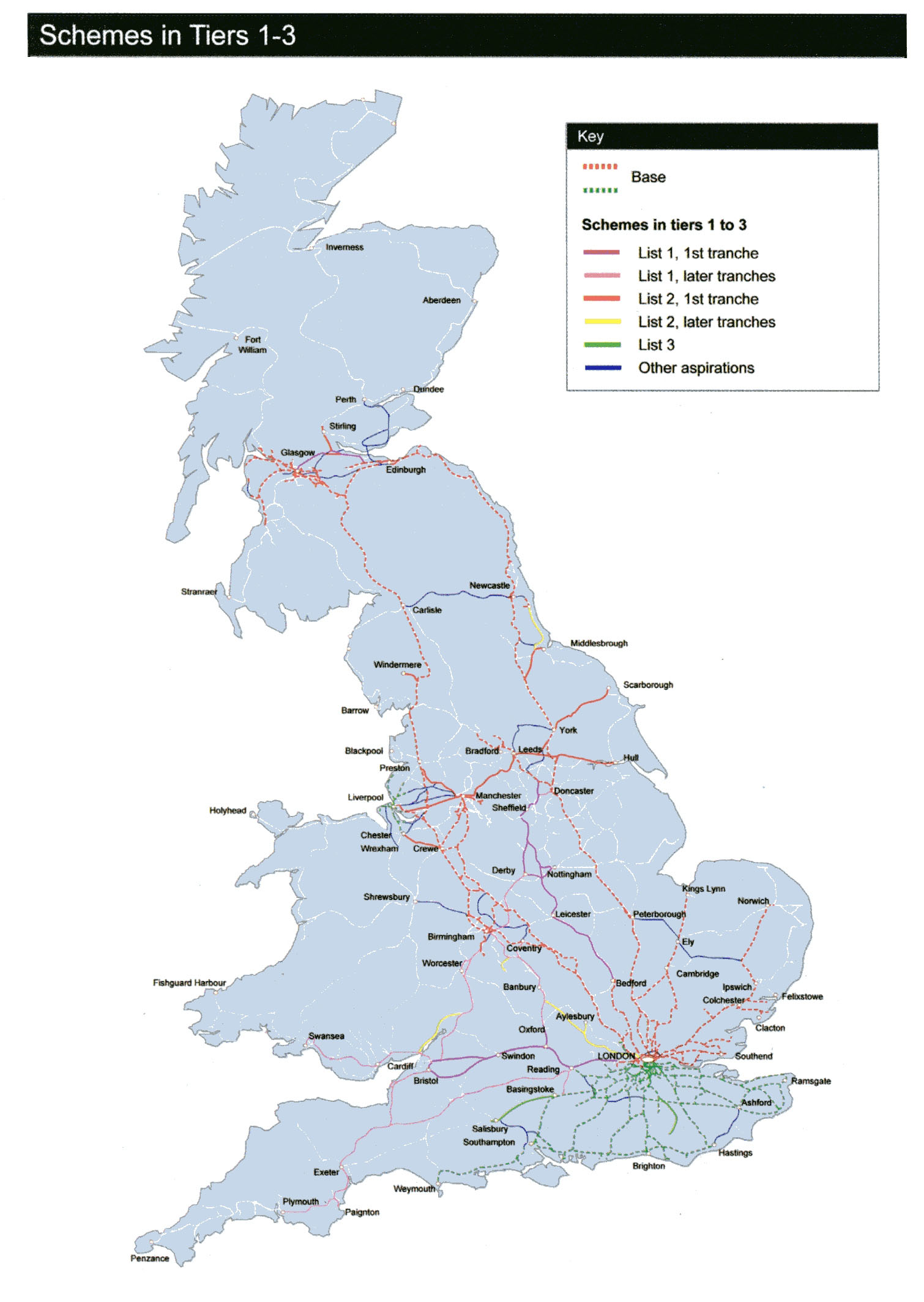 National Rail Network Uk Map - United States Map