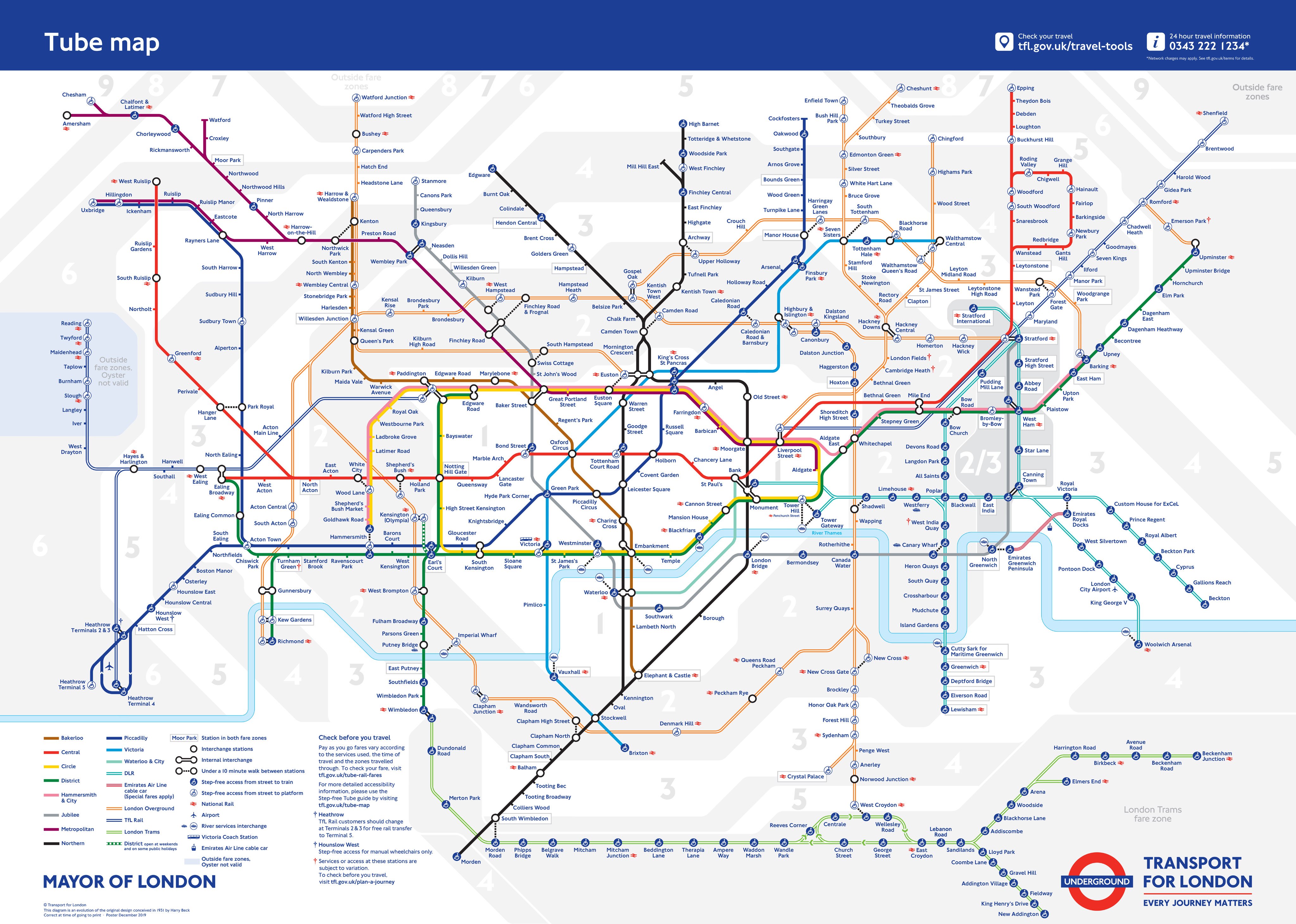 The tube map london - zikxl