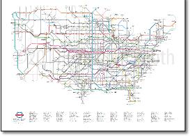 US Highway map