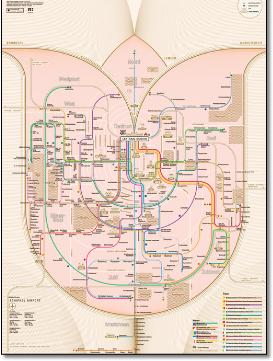 Hokkaido train rail map