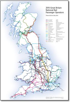 Barry Doe rail / train map