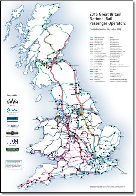 Barry Doe rail / train map