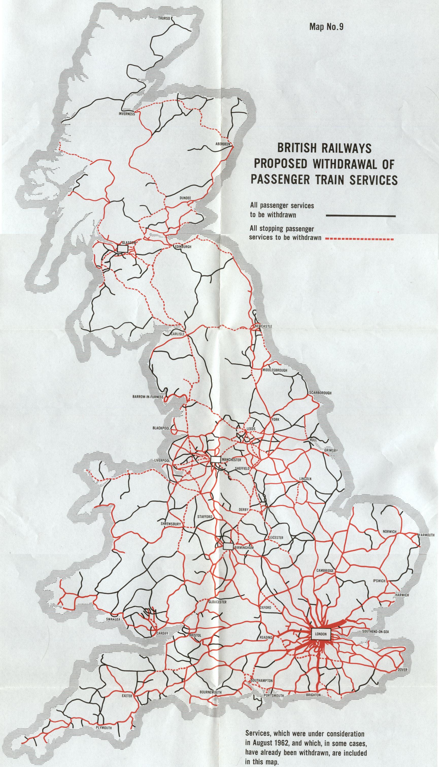 England Rail Map | Map England Counties and Towns