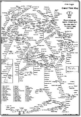 Canal time map
