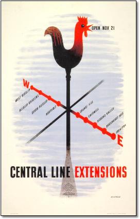 Central Line extension poster