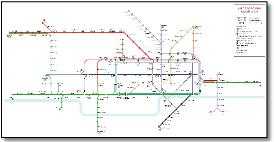 Ditsek tube map 1913-map