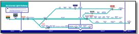 DLR Docklands train rail map