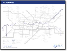TfL train rail map
