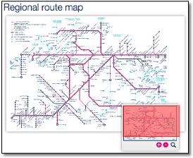 FGW regional rail train map