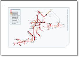 Great Western RUS rail train map