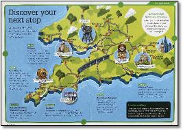 GWR 'adventure' lflt map