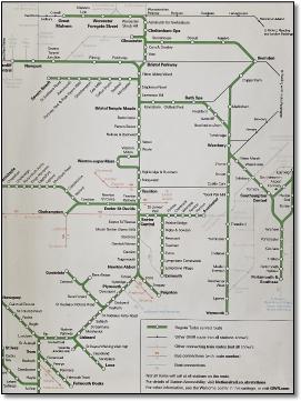 GWR Route Map Route Map, Transit Map, Subway Map, 44% OFF