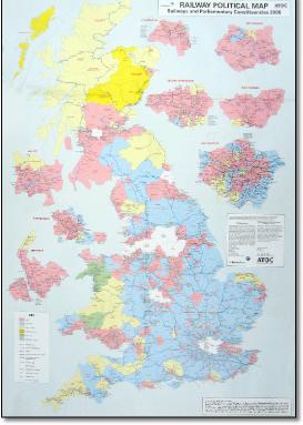 Railway political map 2006 IAN ALLAN PUBLISHING