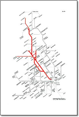 Inter City map 1993