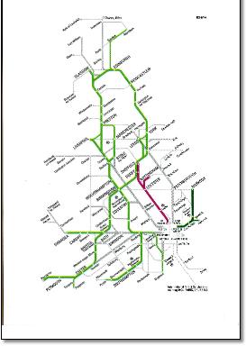 Inter City map 1993