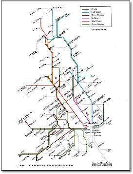 Inter City map 1993