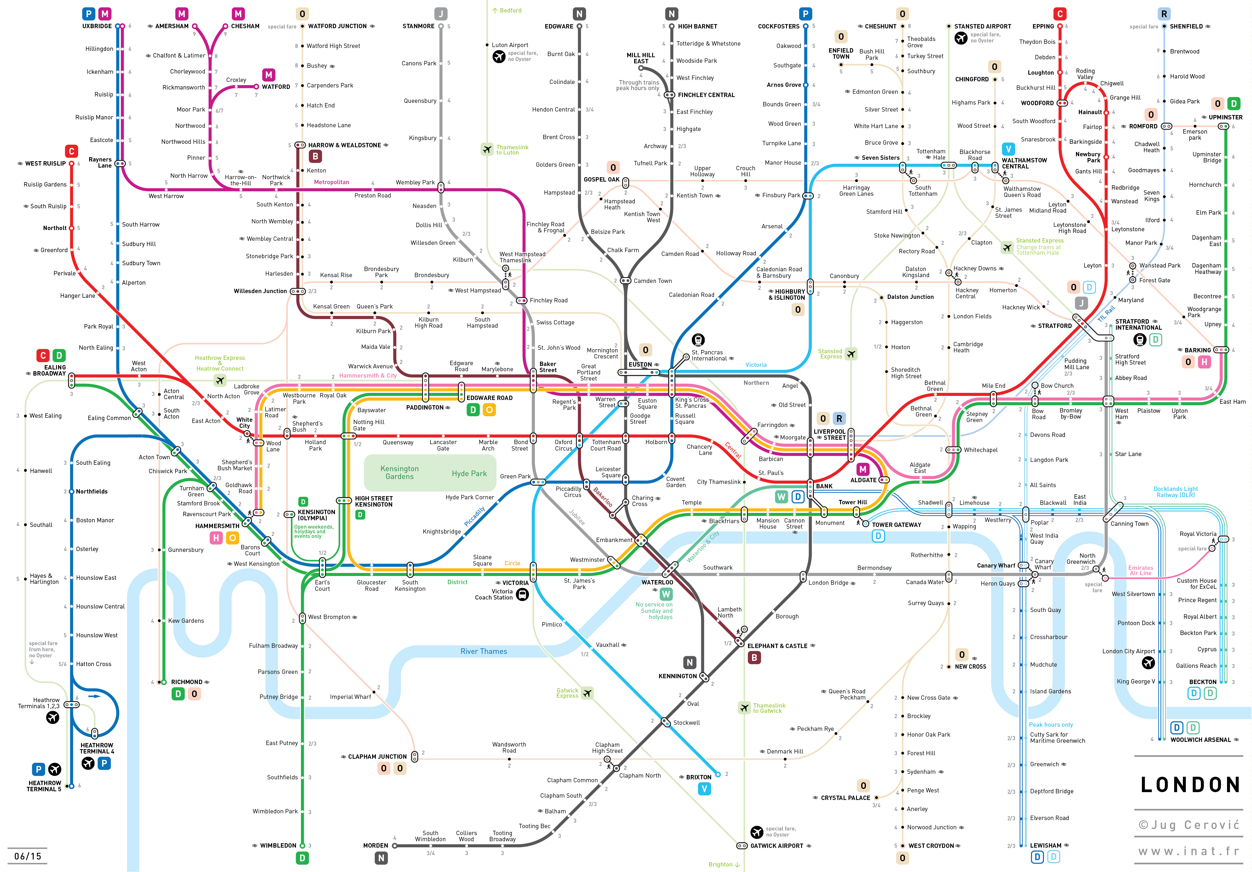 Tube Map London Underground London Underground Map Lo - vrogue.co