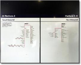 London Bridge platform map