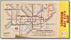 London Gay City map