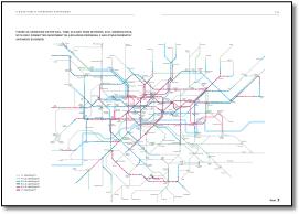 London tube train rail map