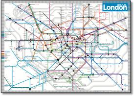 London train / rail / underground network map