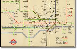 1948 LT map tube map recreated by Max Roberts