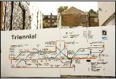 Triennial mural tube map