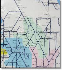 Northern train rail map