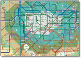 Oyster PAYG Map