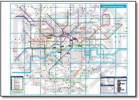 Oyster network train rail map