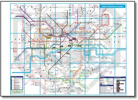 Oyster network train rail map