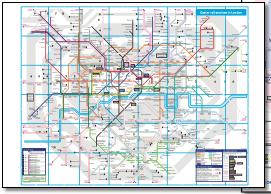 Oyster network train rail map