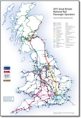 Barry Doe rail / train map