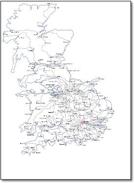 GB Rail Time map Whitehead