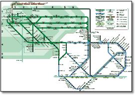 SouthEastern rail train map Javelin