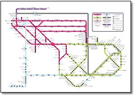 SouthEastern rail train map Javelin