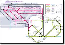 SouthEastern rail train map Javelin