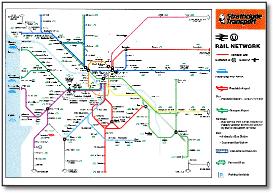 Glasgow Strathclyde rail map