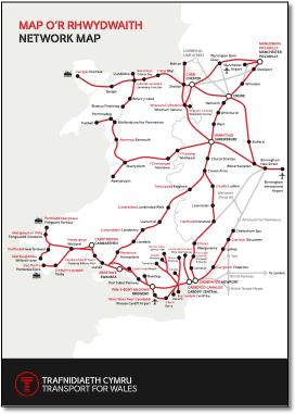 Wales Train Rail Maps Wales Train Rail Maps