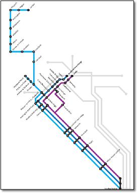 Alliance Rail WXC map