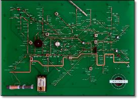 London Underground tube map 